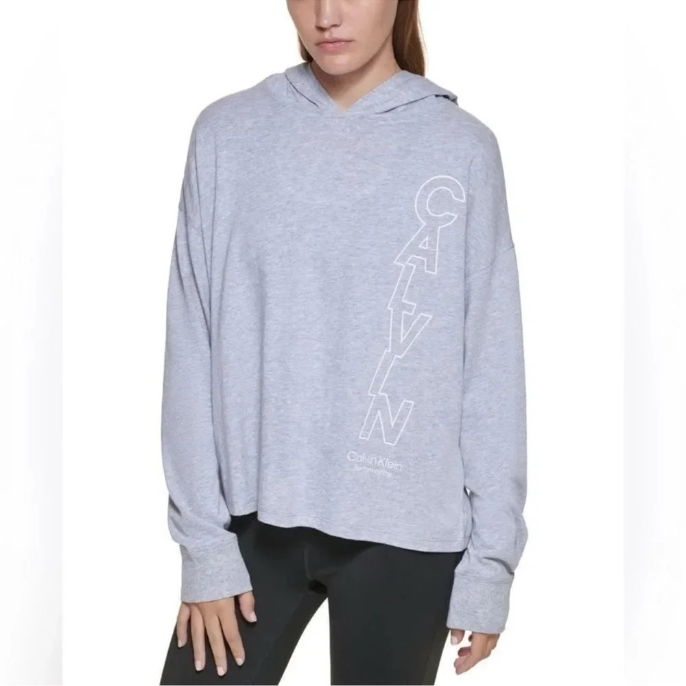 Calvin Klein Performance Outline Logo Hoodie